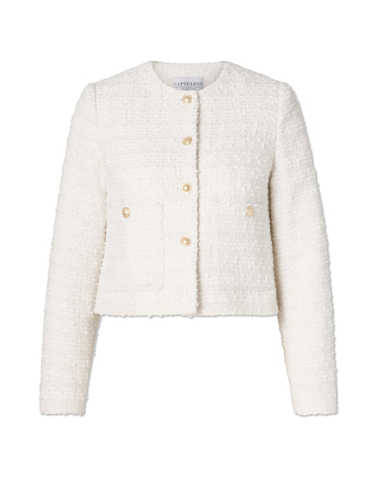 Prominence blazer - White